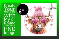 Endearing Cow Affection Circle Product Image 1