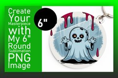 Lovely Round Design Coaster Artwork , Halloween Product Image 1