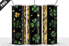 3D St Patrick&#039;s Day Tumbler Wrap| Sublimation Design Product Image 5