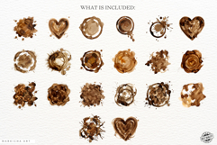Coffee Stains Clipart Product Image 4