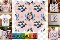 Dazzling PNG Art for TSHIRTS, Christmas Product Image 1