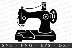 Sewing Machine SVG | SVG Cut files | Cricut Product Image 1