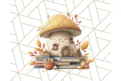 Autumn Treehouse & Woodland Cabin PNG Clipart Product Image 4