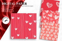 Heart Valentines Background Love Wallpaper Bokeh Backdrop_40 Product Image 1