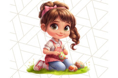 Easter Kids Clipart, Holiday Activities and Craft PNG Product Image 24