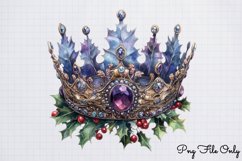 Royal Christmas Clipart Sublimation PNG Product Image 1