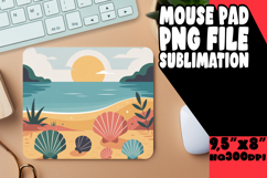 Radiant Desk Pad Ideas for Gifts, Summer Beach Product Image 1