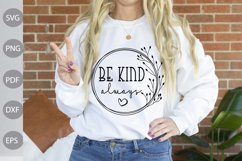Be Kind Always - Christian Quote SVG Design Product Image 2