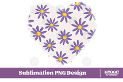 Retro Flowers Background Png Floral Paper Sublimation Bundle Product Image 7