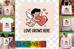 Playful TOTE BAG Art PNG, Cupid Product Image 1