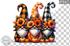 Halloween Gnome Sublimation - Clipart PNG Design Product Image 1