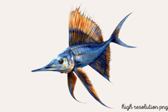 Underwater Animals Clipart PNG Product Image 1