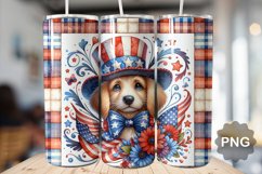 4th Of July Dog Tumbler Bundle - 24 Designs Product Image 16