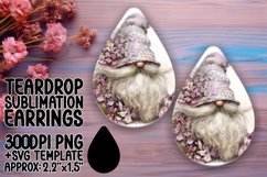 Charming Gnome Chronicles: Sublimation Teardrop Stories Product Image 1