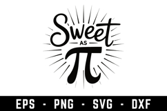 Pi Svg Design|Pi Mathematics SVG Cut files | Cricut Product Image 1