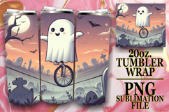 Cozy Moments 20oz tumbler wrap, Ghost Product Image 1