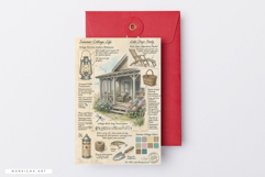 Summer Cottage Life Junk Journal Pages Product Image 5