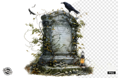 Vintage Old Halloween Clipart Product Image 1