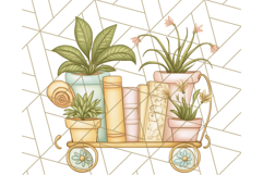 Bookish Animals PNG Clipart with Cozy Reading Elements Product Image 4