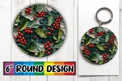 Cozy 3D Stitched Winter Ornament Sublime Product Image 1