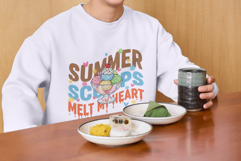 Watercolor Summer Ice Creams Clipart Product Image 6