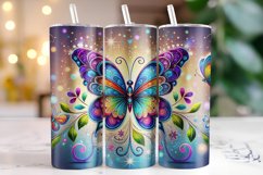 Butterfly Tumbler Wrap | Sublimation | Tumblers Product Image 1