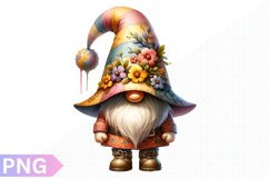 Easter Gnome Clipart ,Easter sublimation PNG Design Product Image 1