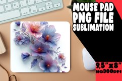 Chic 3D Flower Pattern Pad: Sublimation Delight Product Image 1