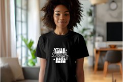 Gildan 64000 Tshirt Mockup, Black Tshirt Mockup 64000 Product Image 1