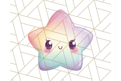 Kawaii Weather Clipart PNG, Cute Pastel Weather Icons Product Image 4