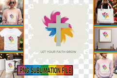 Cozy TSHIRT Art Ideas PNG, Christian Quotes Product Image 1