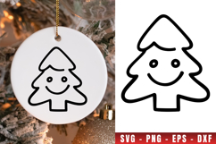 Christmas icon svg, icon png clipart, christmas outline svg Product Image 1