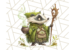 Forest Alchemist Animals Clipart PNG, Fall Animal Png Product Image 4