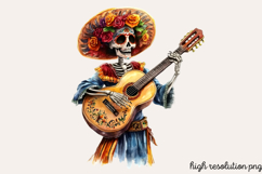 Da de Los Muertos Sublimation PNG Product Image 1