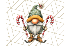 Christmas Gnome Clipart, Holiday Gnomes PNG Illustrations Product Image 4