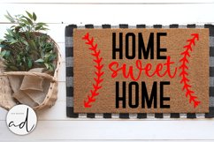 Home Sweet Home | Baseball Svg | DXF | EPS | PNG Product Image 1