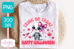 Pink Halloween sublimation bundle | Cute Halloween PNG Product Image 17