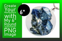 Stone Splendor: Agate Pattern Keychain Product Image 1