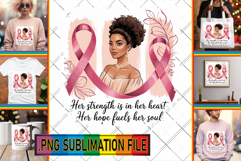Whimsical TOTE BAG Designs PNG, Cancer Product Image 1