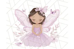 Pastel Purple Fairy Garden Clipart Enchanted Cottagecore Png Product Image 4