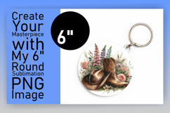 Lovely Round Design Coaster Artwork , Western Product Image 1