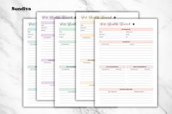 Pet Health Record Template 2 Product Image 3