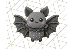 Kawaii Halloween Clipart Cute Kids and Candy Elements Png Product Image 4