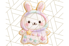 Halloween Bunny Cookie Clipart, Frosted Cookie Bunnies Png Product Image 4