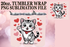 Cute Animal and Flower Tumbler Wrap Spring 20oz Product Image 1