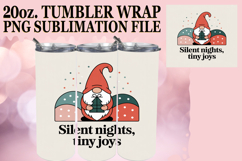 RADIANT SPIRITS 20oz TUMBLER WRAP, Holiday Gnome Product Image 1
