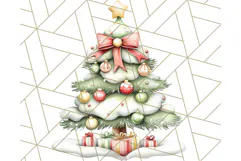 Muted Cute Safari Christmas Animal PNG Clipart, Holiday Png Product Image 4