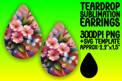 Charming Teardrop Design for DIY , Flowers Product Image 1