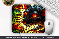 Halloween Rats Mouse Pad Sublimation,Halloween Mouse Pad PNG Product Image 1