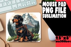 Outdoor Adventure Companion Mouse Pad Sublimation Product Image 1
